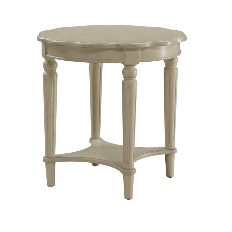 End Table With Bottom Shelf