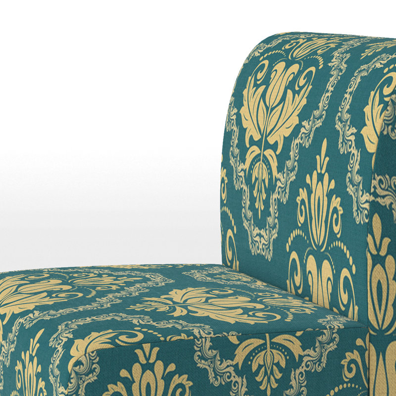 Fauteuil de chambre rembourré Green Orient