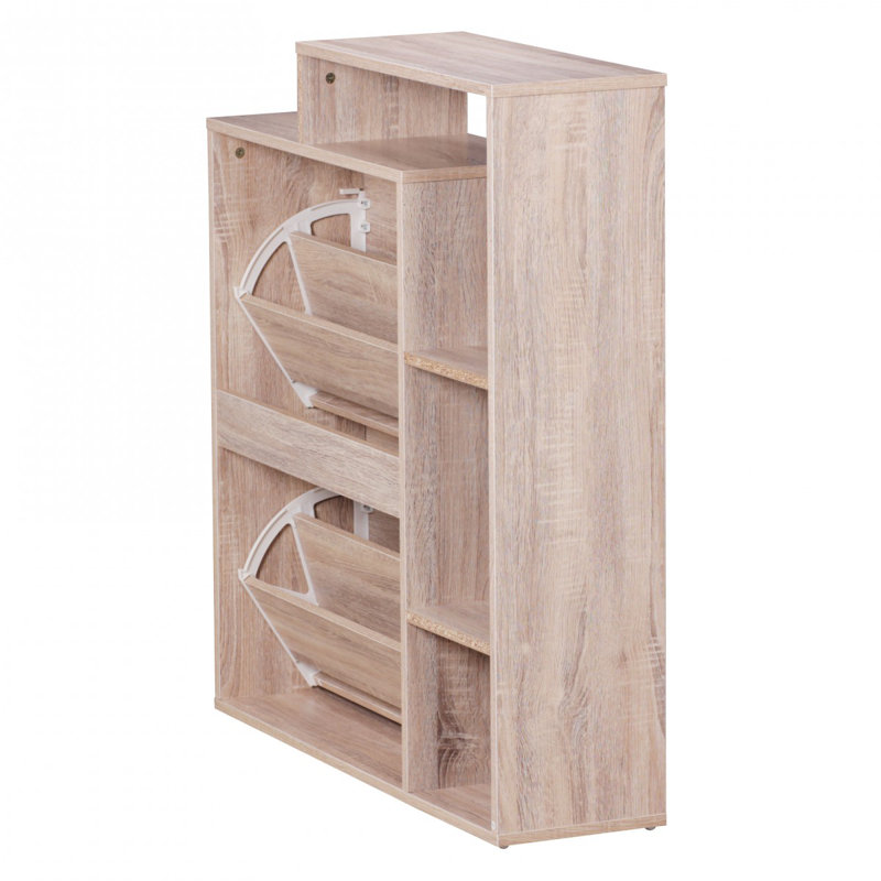 Jasper 12 Pair Shoe Storage Cabinet