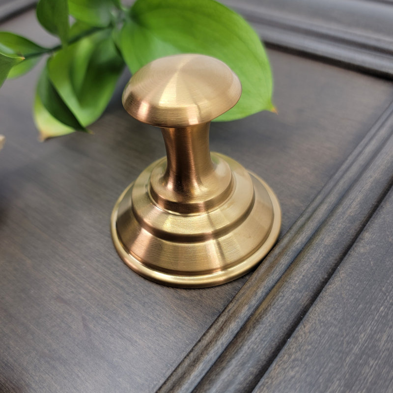 Braston Wall Mounted Robe and Towel Hook, Bronze