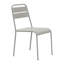 Chaise de salle à manger d'extérieur empilable Pendry-1952077003