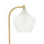 Moriches 150cm Gold Arched Floor Lamp