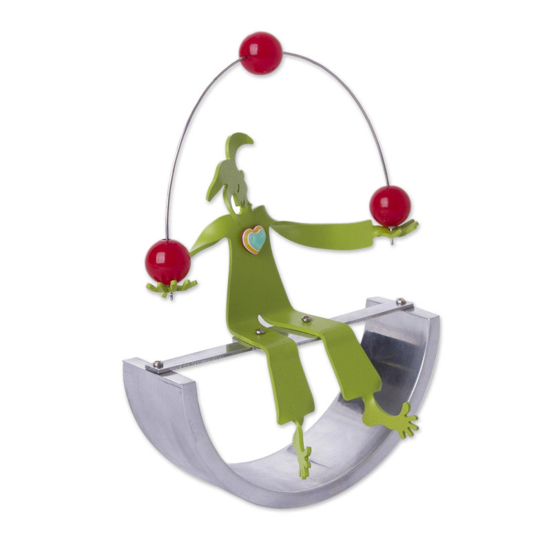 Figurine en aluminium jolly jongler Groveport
