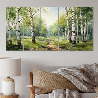 Birch Woods Silent Woods I 5 pièces