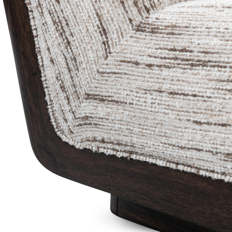 Crandall Upholstered Swivel Accent Chair