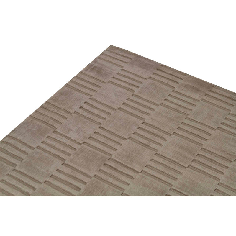 Cotton Area Rug in Brown