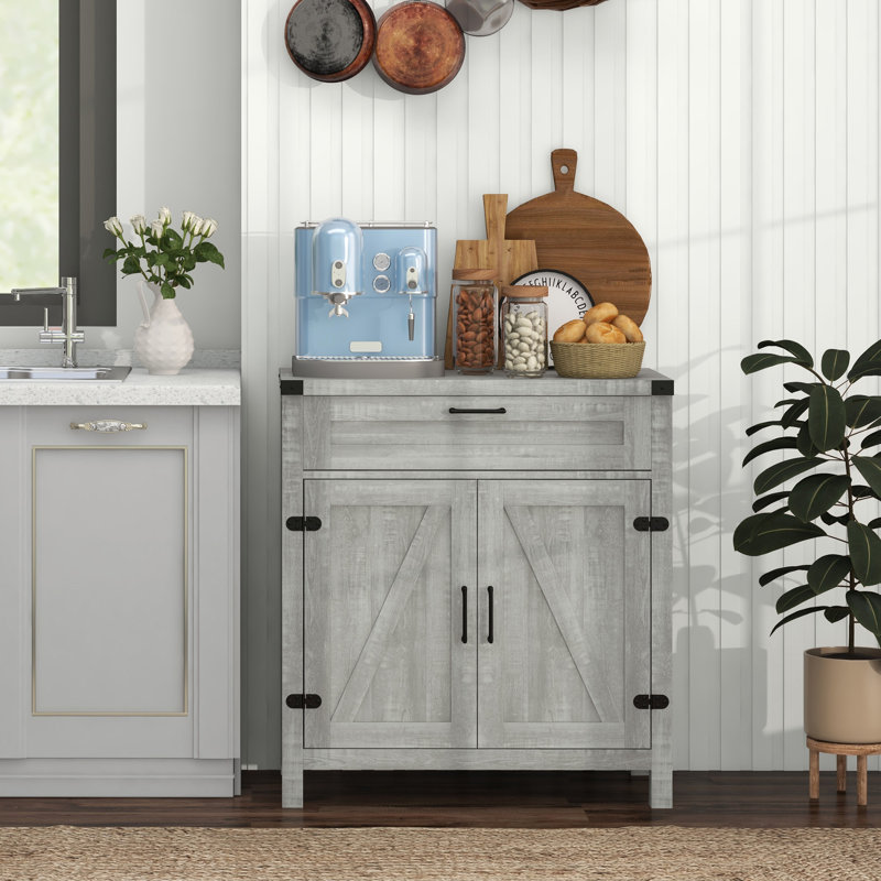 Buffet buffet, crédence de bureau, armoire de salle à manger avec tiroir de rangement