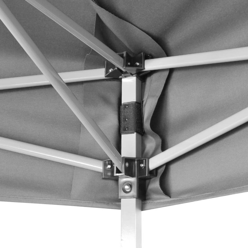 Kinch 3.1m x 3.6m Steel Foldable Pop Up Gazebo, Grey