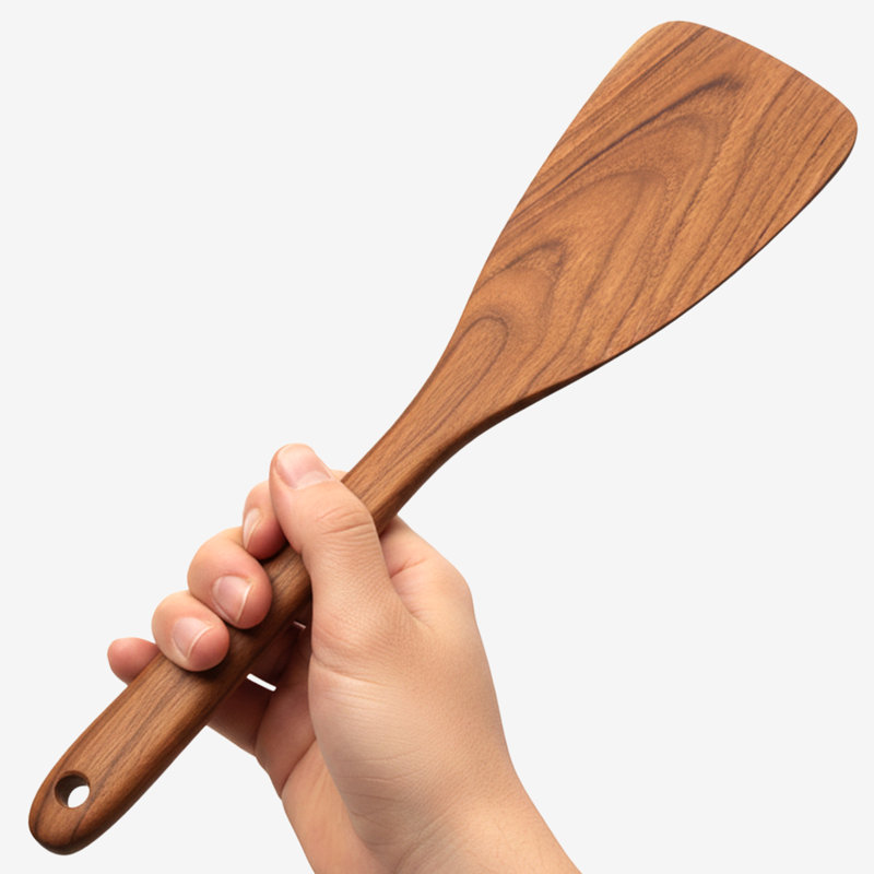 Spatule à frire en bois de teck Cheer Collection