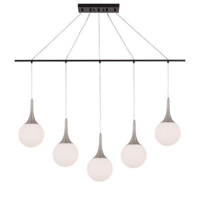Ovellette 5 - Light LED Kitchen Island Pendant