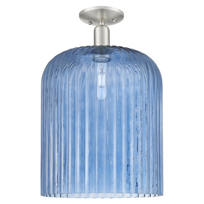 Downtown Urban - Franklin - 1 Light 12" Semi-Flush Mount 