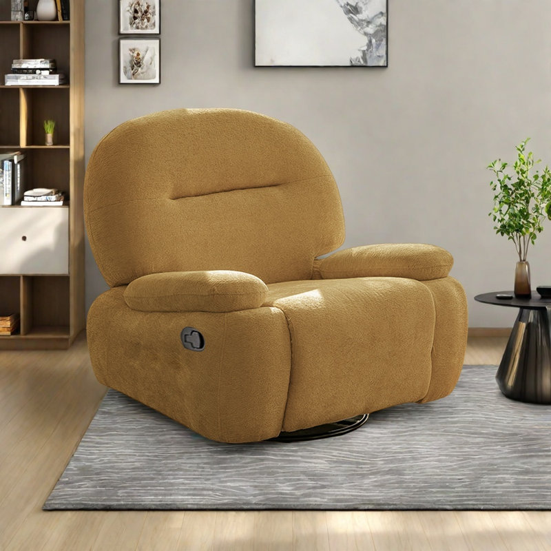 Comfort function lounge chair, Yellow