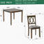 Ensemble de table de salle à manger 5 pièces Elegant