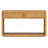 55" Console Table, Rustic Wooden Entryway Table