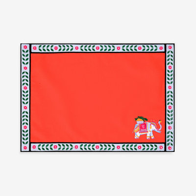 Augustyn Cotton Embroidered Rectangle Table Runners