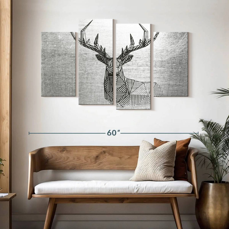 Cerf Brampt, H 32 po x l 52 po