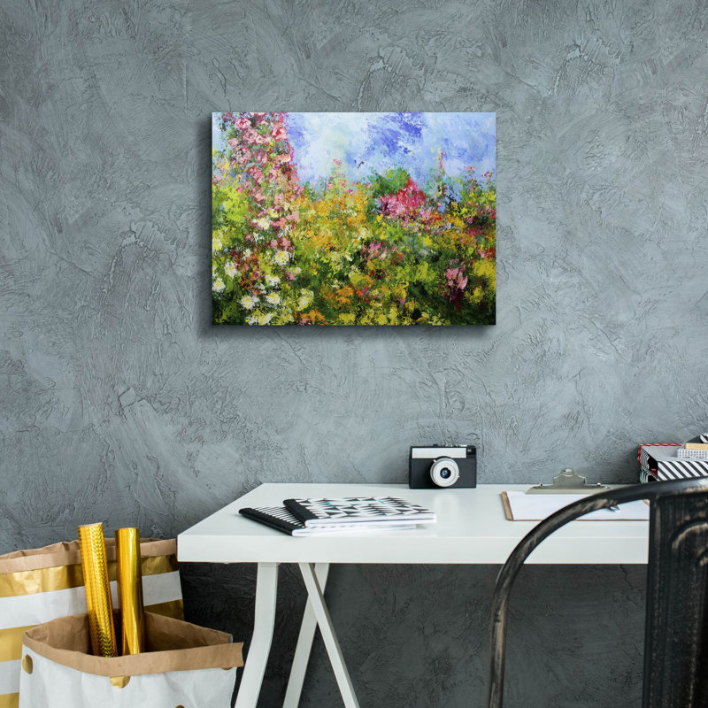 «Wild Sweetness» par Allan Friedlander, art mural sur toile, H 12 po x l 16 po x P 0,75 po