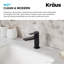 Robinet de lavabo vasque avec bonde Indy-49628309