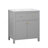 30'' Bathroom Vanity With Ceramic Sink, Free Standing Single Vanity Set With Soft Closing Doors, Modern Style, Grey