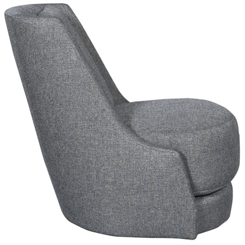 Ella Barrel Chair, Dove Gray, Nadia Earth