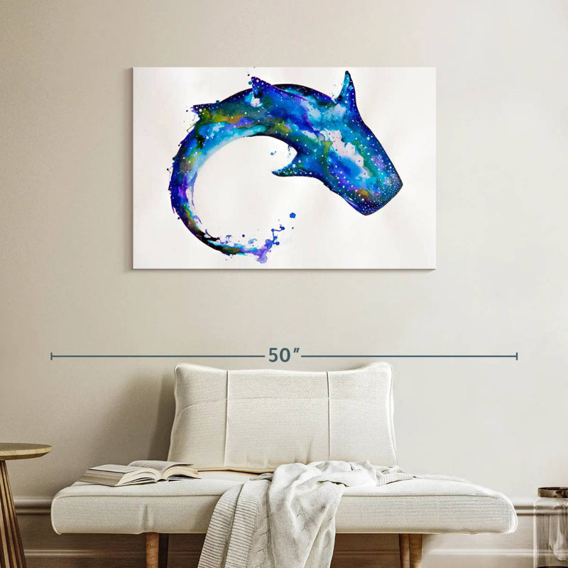 Brampt Celestial Shark, 26" H x 39" W