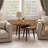 Kently Nesting Round Coffee Table, Living Room Modern Wood Coffee Table, 23.6''D & 18.9''D-801302288
