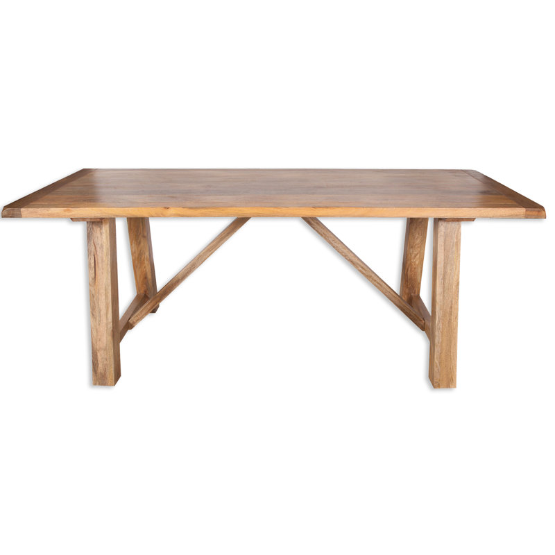Amesbury Solid Wood Dining Table, H76 x L200 x W90cm