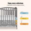 Lit de bébé convertible 5-en-1 Chelsea-37067004