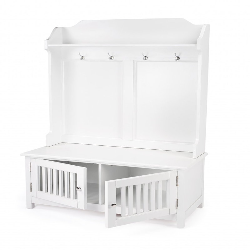Hall Tree 40'' Wide with Bench