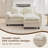 Modern Style 69.4" Modular Sofa-1014145116