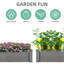Over Ground Raised Garden Bed, Large Long Planter Box For Outdoor, Tool-Free Assembly-1564762700