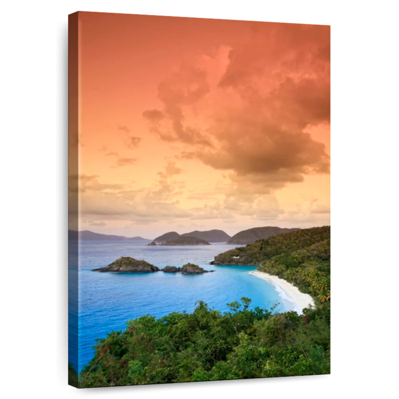 Gillard Trunk Bay Sunset, 51" H x 34" W