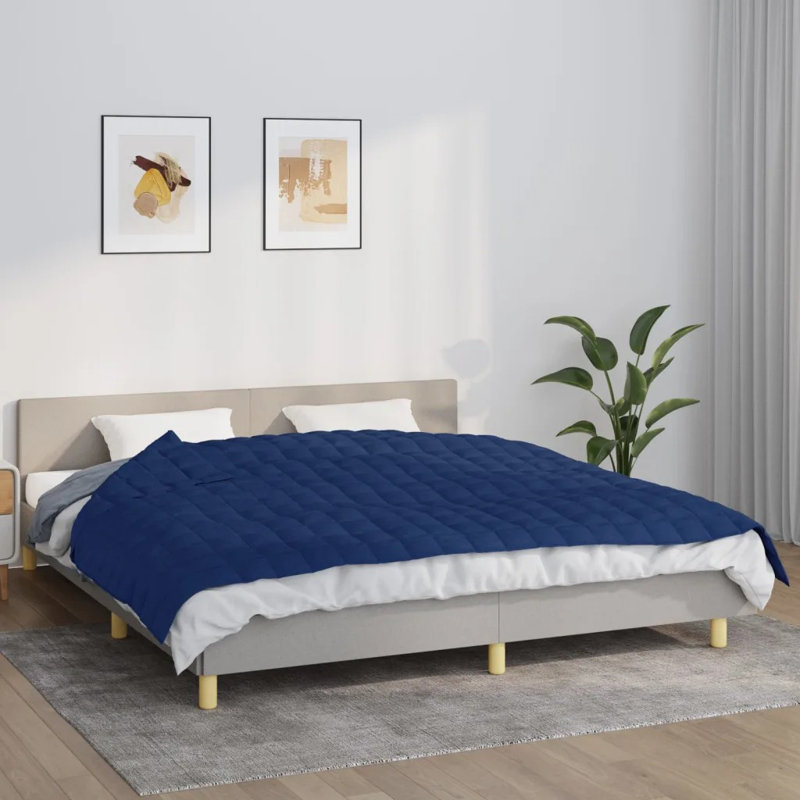 Lakeeta Blanket, W155 x L220cm, Blue