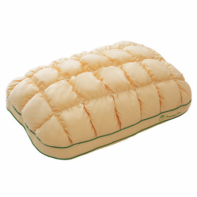 Fluffy Support Quilted Cotton Down Alternative Bed Pillow Standard Size, 1-Piece (Yellow)