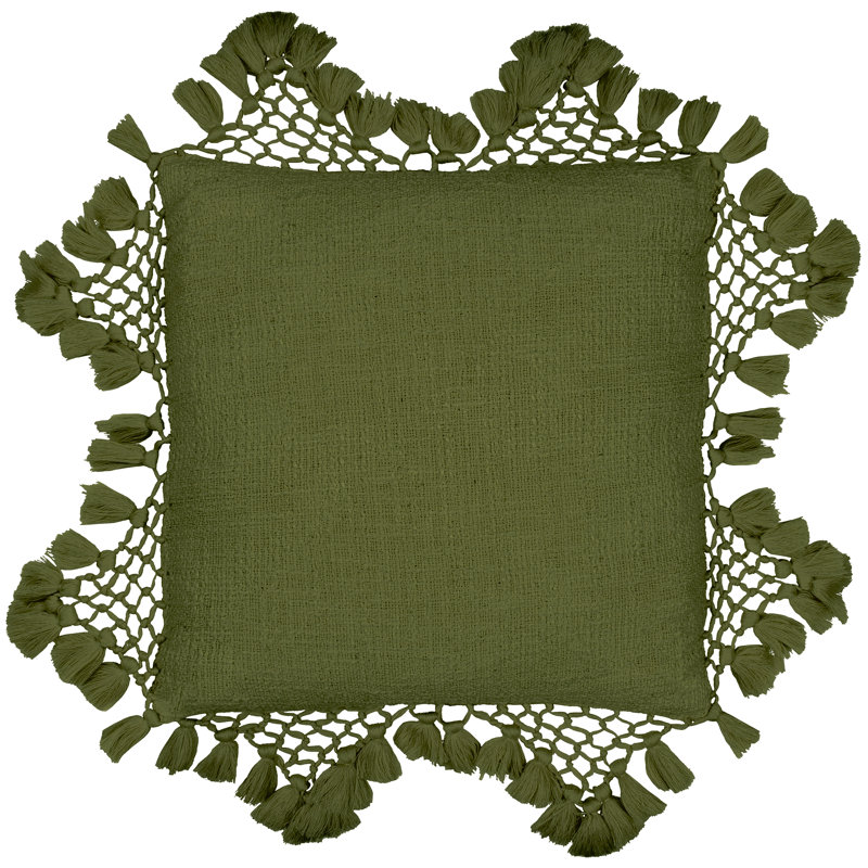 Square Cushion, Pecan