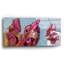 Art mural en verre Gracie Oaks «Three Chicks» par Kathryn Wronski-1086953146