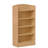 5-Shelf Multi-Functional Modern Wood Bookcase,-1759672751