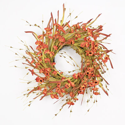 Couronne de porte artificielle 24 po