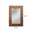 CHLOE's Reflection, style osnas rectangulaire, finition argent antique 36 po-1754448029