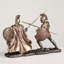 Figurine 3,94 pouces en polyrésine Hector Fighting Achilleus