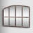 Arreanna Metal Flat Wall Mirror