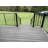 Fe26 39.5 in. H x 2 in. W Steel Railin.g Lin.e Post