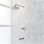 Sefina Pressure Balance Tub and Shower System - Brushed Nickel
