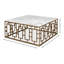 Brass Gate Solid Wood Coffee Table