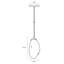 Luminaire suspendu géométrique à 1 lumière Liquid-1398128017-1398128019