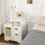 Akeilah 40cm W Manufactured Wood Bedside Table