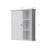 23.6" White Bathroom Wall Cabinet-1390731836