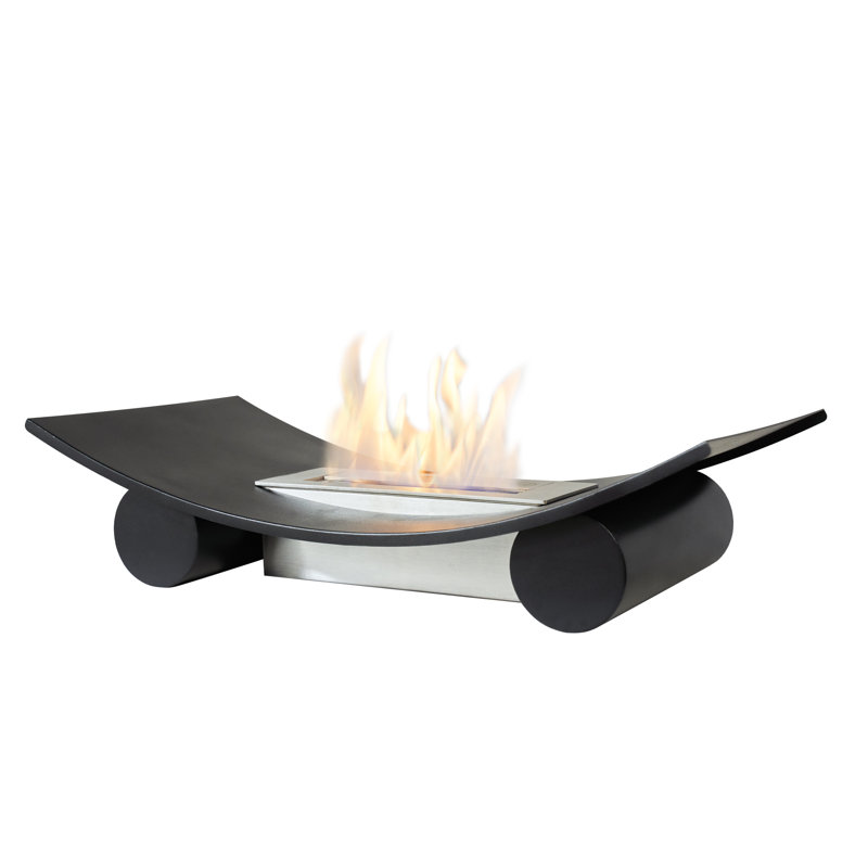 Adam 59cm W Bio-Ethanol Fireplace with 10236 BTU