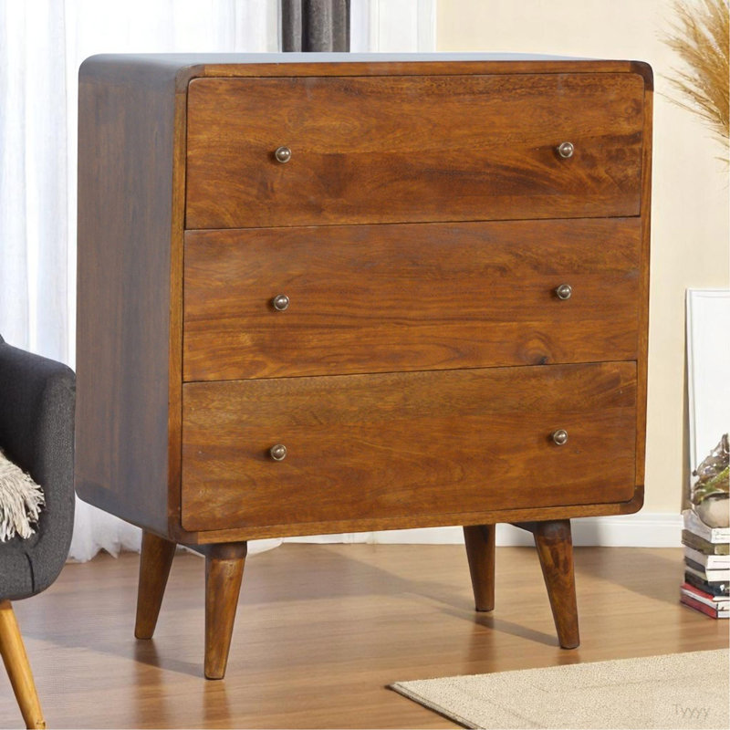 Commode courbée courbée