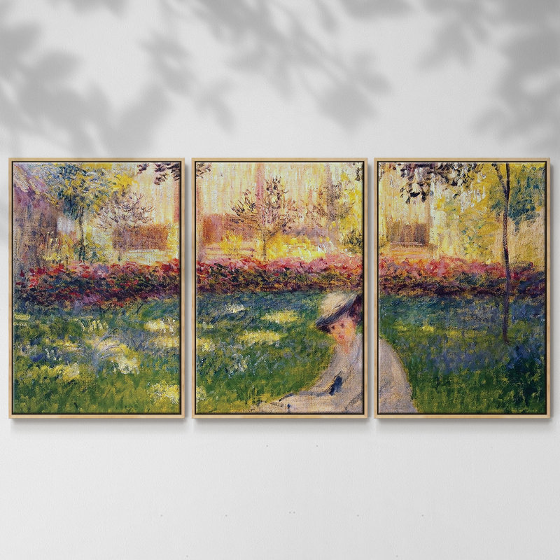 3 - Pieces, 40" H x 78" W x 2" D, Natural